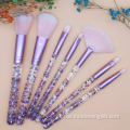 China Luxury Glitter Foundation Makeup Brush Set With Bag Supplier